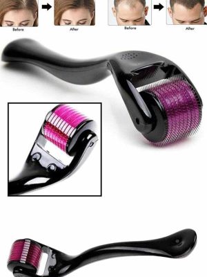 Derma Roller Titanyum Uçlu 540 İğneli 1 Mm Saç Sakal Çıkarma Ve Cilt Bakım Masaj Aleti