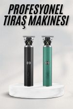 Tıraş Makinesi Saç Sakal Ense Çizim Ayarlanabilir Başlık - Görsel 2