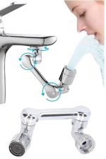 Dönebilen Musluk Başlığı Akrobat Mutfak Banyo Musluk Ucu Başlığı Oynar Başlıklı - Görsel 3