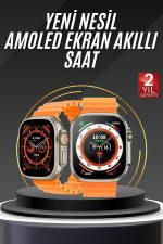 yeni nesil Akıllı Saat Android ve İOS Uyumlu 49 MM NFC Özelliği GPS Takibi - Görsel 2