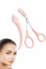 Profesyonel Taraklı Kaş Usturası ve Kaş Makası Bıyık Alma Kaş Usturası - Görsel 5