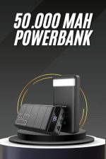 50.000 Mah Led Dijital Göstergeli USB Çıkışı Powerbank - Görsel 2