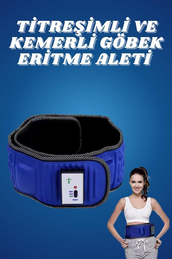 Compressed by jpeg-recompress 5 Motorlu Titreşimli Masaj Aleti Göbek Kemeri Selülit Cihazı Eritme Zayıflama - Görsel 2