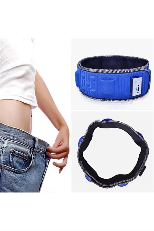 Compressed by jpeg-recompress 5 Motorlu Titreşimli Masaj Aleti Göbek Kemeri Selülit Cihazı Eritme Zayıflama - Görsel 3