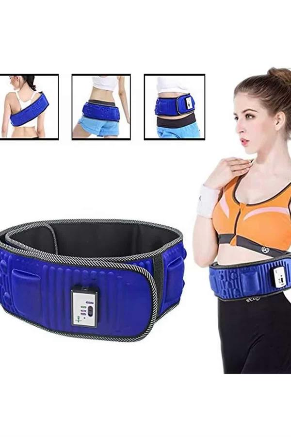 Compressed by jpeg-recompress 5 Motorlu Titreşimli Masaj Aleti Göbek Kemeri Selülit Cihazı Eritme Zayıflama - Görsel 4