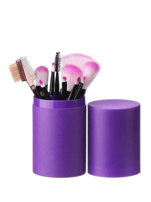 12 Parça Profesyonel Makyaj Seti Yumuşak Kıllı Yüz ve Göz Makyajına Uygun