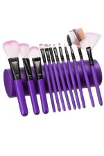 12 PARÇA PROFESYONEL MAKYAJ FIRÇA SETİ - Görsel 3