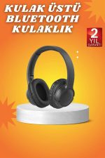 Kablosuz Bluetooth Kulaklık Kulak Üstü Mikrofonlu 5.0 Bluetooth ANC Özelliği - Görsel 2