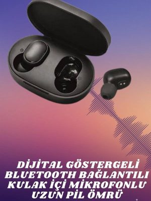 Kablosuz TWS Kulaklık Kulak İçi Mikrofonlu Bleuetooth Kulaklık Yüksek Ses Kaliteli