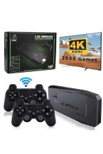 Retro Oyunlar 4k Game Stick 2.4g Kablosuz Çift Kol 3500 Oyun Atari - Görsel 4