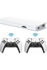 3D Çift Oyun Kollu 4K HD Ekran Nostaljik 20.000 Oyunlu Beyaz Game Box - Görsel 5