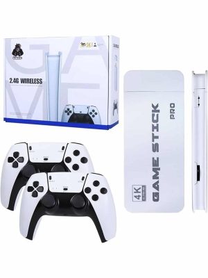 Game Stick 4K Retro Çift Kollu Atari Oyunlari +20000 Oyunlu Konsol Nostalji