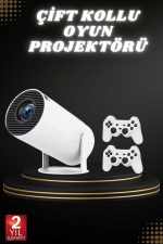 Taşınabilir Android Projeksiyon Ayaklı Çift Kollu 4K Çözünürlüklü Sinema Projeksiyonu - Görsel 2