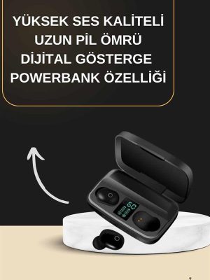 2025 Yeni Model Bluetooth Kulaklık Stereo TWS Kulaklık 5.0 Bluetooth Yüksek Ses Kaliteli