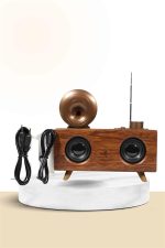 Nostaljik Radyo Bluetooth Bağlantılı Şarjlı Yüksek Ses Kaliteli