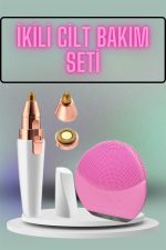 Kulak Burun ve Yüz Epilasyon Aleti ve Yüz Masaj Aleti İkili Cilt Bakım Seti - Görsel 2