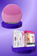 İkili Cilt Bakım Seti 5 Başlıklı Yüz Temizleme ve Masaj Aleti Canlandırıcı ve Onarıcı - Görsel 4