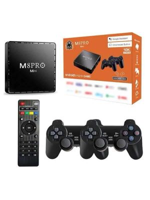 Android Tv Box 2.4g 10k Ultra Hd 2gb Ram 64gb Hafıza 10000 Retro Oyunlu Konsol Game Stick M8 Pro