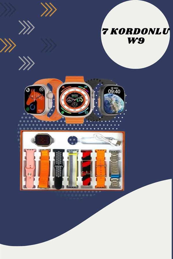 Compressed by jpeg-recompress 7 Kordonlu Akıllı Saat Ve 2.Nesil Kulaklık Yüksek Ses Kaliteli Uzun Pil Ömrü - Görsel 5