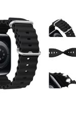 Akıllı Saat Bluetooth Bağlantılı NFC ve GPS Uyumlu Nabız Ölçer Sesli Görüşme - Görsel 5