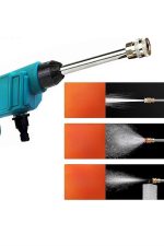 Şarjlı Oto Yıkama, Bahçe Sulama Tabancası Makinesi Yüksek Basınçlı - Görsel 4