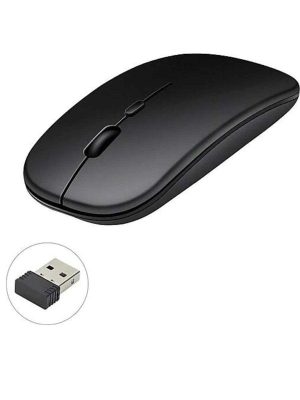 Kablosuz Mouse Fare Şarjlı Bluetooth Wireless Çift Modlu Sessiz
