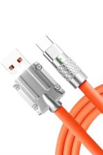 3 İn 1 Süper Hızlı Şarj Kablosu Android ve İOS Uyumlu Silikon Şarj Kablosu - Görsel 4