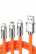 Android ve İOS Uyumlu 180 Derece Type-c Şarj Kablosu - Görsel 3