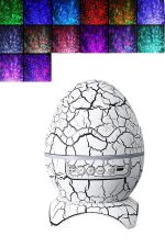 Dinozor Speaker Renk Değiştirme Projeksiyon Modu Bluetooth Hoparlör Gece Lambası - Görsel 3