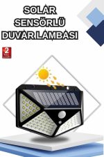 Bahçe Lambası Bahçe Aydınlatma Sensörlü Suya Dayanıklı 100 Led - Görsel 2
