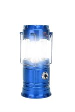 Solar Şarjlı Kamp Lambası Güneş Enerjili Kızaklı Kamp Feneri Çadır Feneri Led Işıldak - Görsel 4