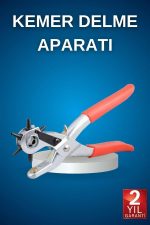 Kemer Delme Pensesi Deri Delici Pensi Zımba 6 Farklı Boyutta - Görsel 2