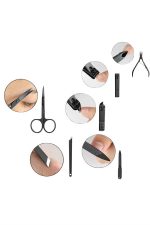 17 Parça Manikür Seti El ve Ayak Bakımı Törpü Cımbız Tırnak Temizleme - Görsel 4