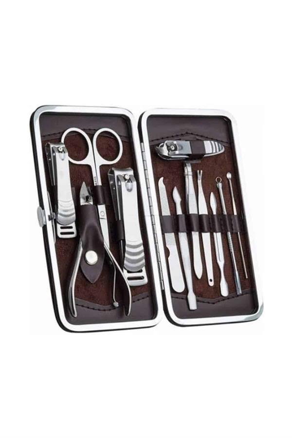 Compressed by jpeg-recompress 12 Parça El Ayak Temizleme Pense Kir Temizleme Aparatı Kaş Cımbızı - Görsel 5