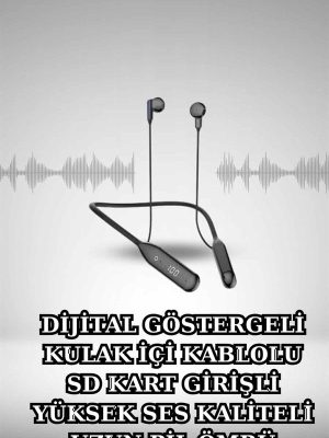 Kablolu Bluetooth Kulaklık ve Kadınlara Özel Bileklik Hediyeli Yeni Nesil Akıllı Saat 3 Kordonlu