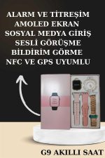 Nabız Ölçer Hediye Bileklikli Akıllı Saat ve Dijital Göstergeli Bluetooth Kulaklık Çoklu Şarj Girişi - Görsel 3