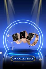 Kadınlar İçin Dokunmatik Ekran Akıllı Saat ve Gamer Kablosuz Bluetooth Kulaklık ANC Özelliği - Görsel 3