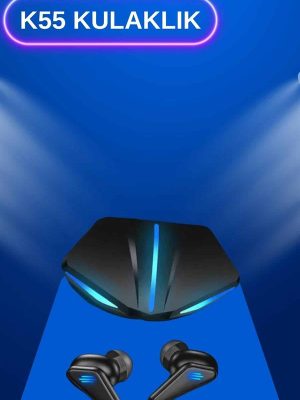 Kadınlar İçin Dokunmatik Ekran Akıllı Saat ve Gamer Kablosuz Bluetooth Kulaklık ANC Özelliği