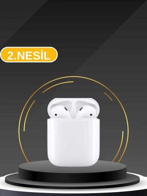 3 Kordonlu Dokunmatik Ekran Akıllı Saat ve 2.Nesil Kablosuz Bluetooth Kulaklık ANC/ENC