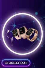 3 Kordonlu Dokunmatik Ekran Akıllı Saat ve 2.Nesil Kablosuz Bluetooth Kulaklık ANC/ENC - Görsel 4