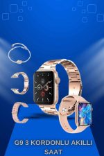 Yeni Nesil Kaliteli Akıllı Saat ve Kablosuz Bluetooth Kulaklık  Yüksek Ses Kaliteli - Görsel 4