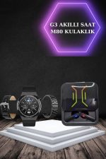 Dijital Göstergeli Bluetooth Kulaklık ve Bildirim Görebilen Akıllı Saat Alarm ve Titreşim - Görsel 5