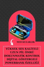 İkili Set Akıllı Saat Ve Bluetooth Kulaklık Kablosuz Uzun Pil Ömrü Spor Modları - Görsel 3