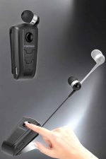 Makaralı Bluetooth Kulaklık Çağrı Cevaplama Kablolu Uzun Pil Ömrü - Görsel 4