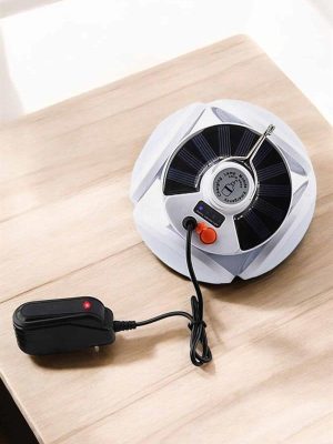 Katlanabilir Taşınabilir Kamp Lambası Işıldak Beyaz Işık Güneş Enerjili Solar Aydınlatma