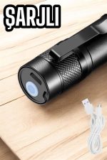 Işıldak El Feneri Kamp Lambası Mini Taşınabilir Acil Durum Lambası Fener Led Işık - Görsel 5