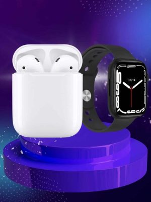 2025 Model Akıllı Saat ve 2.Nesil TWS Bluetooth Kulaklık ANC Özelliği Amoled Ekran