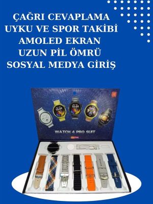 2025 Model Akıllı Saat ve 2.Nesil TWS Bluetooth Kulaklık Yüksek Ses Kaliteli