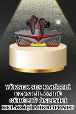 Gamer Oyuncu Seti Bluetooth Kulaklık Ucuz Kaliteli Yeni Nesil Akıllı Saat - Görsel 4