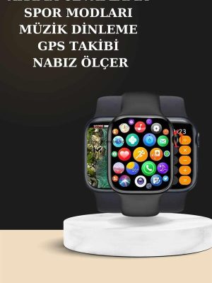 Bluetooth Bağlantılı Kablosuz Kulaklık ve Yeni Nesil Akıllı Saat 5.0 Bluetooth